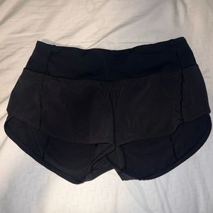 Lululemon speed up short size 2